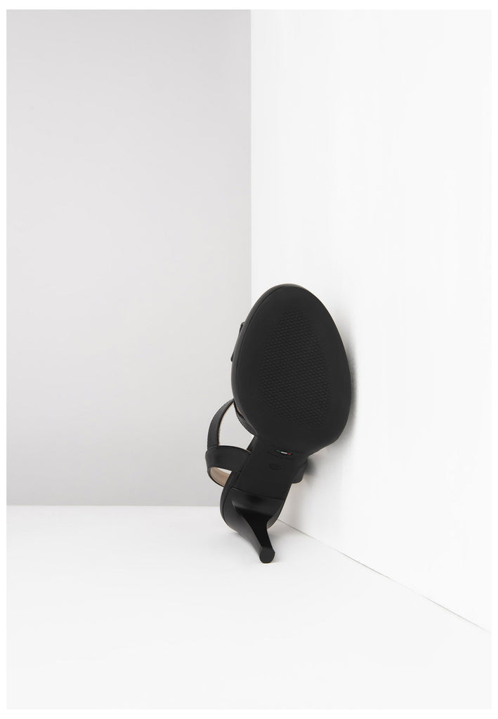 Nero Giardini Sandalen Leder Schwarz