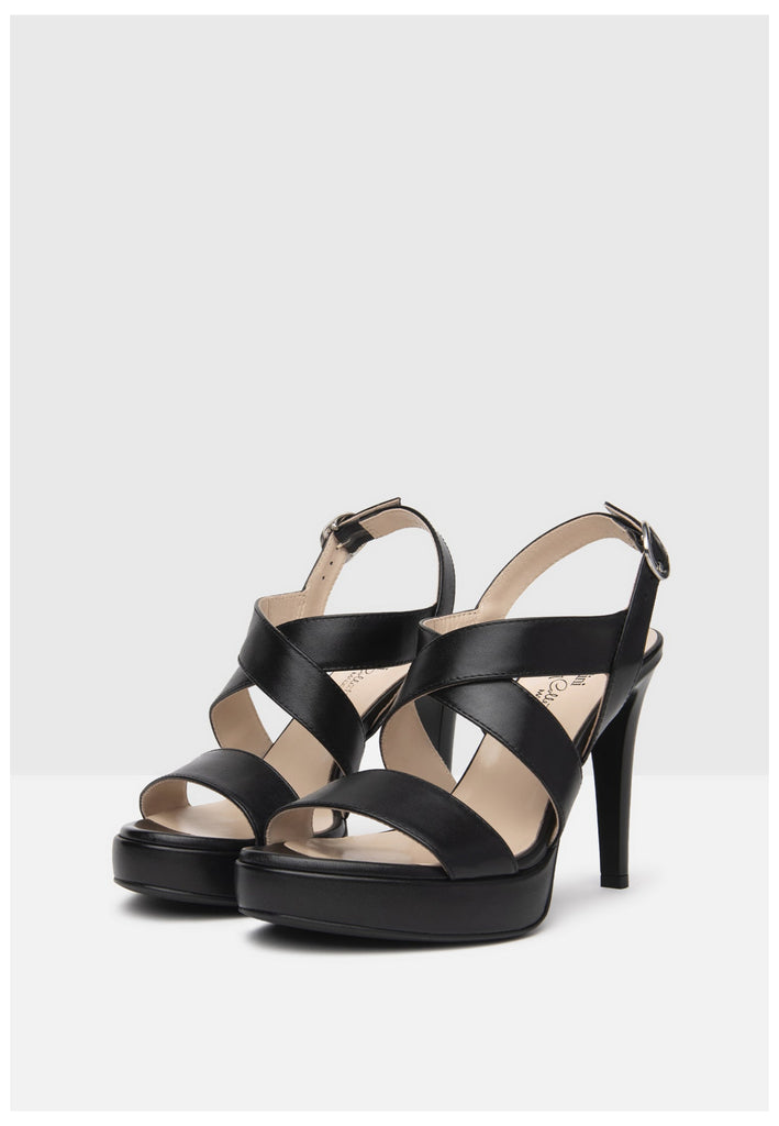 Nero Giardini Sandalen Leder Schwarz