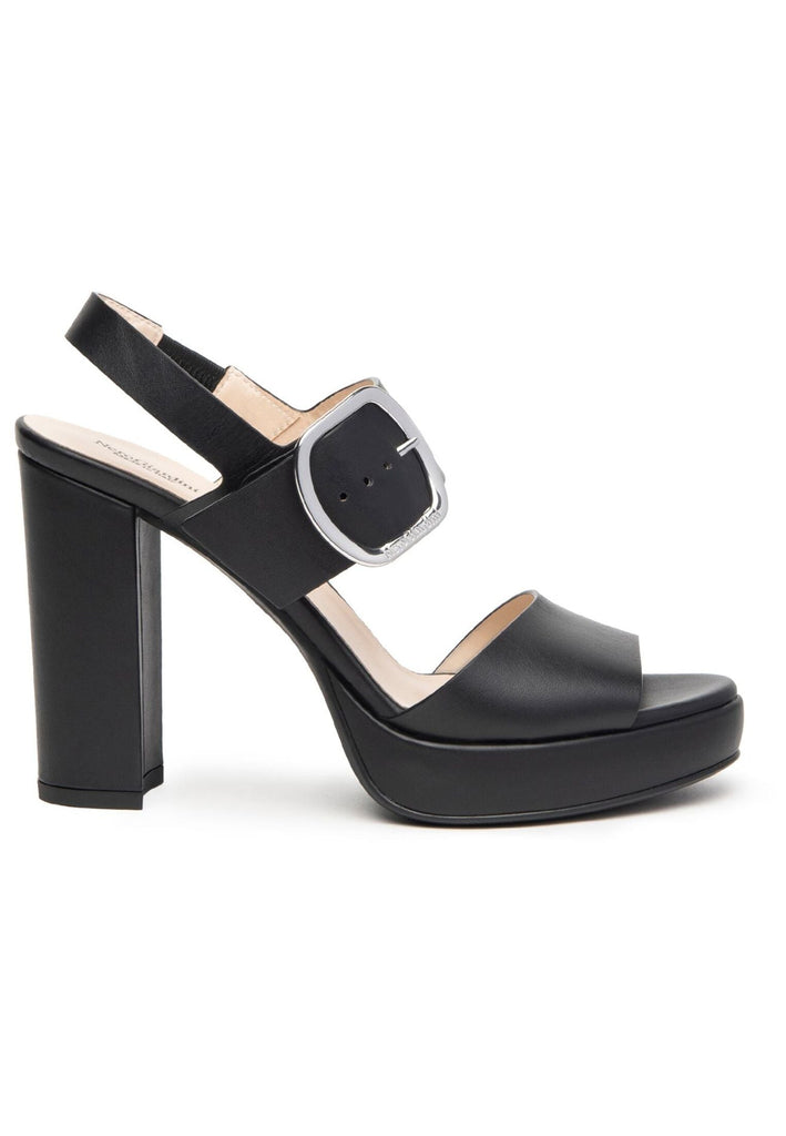Nero Giardini Sandalen Leder Schwarz