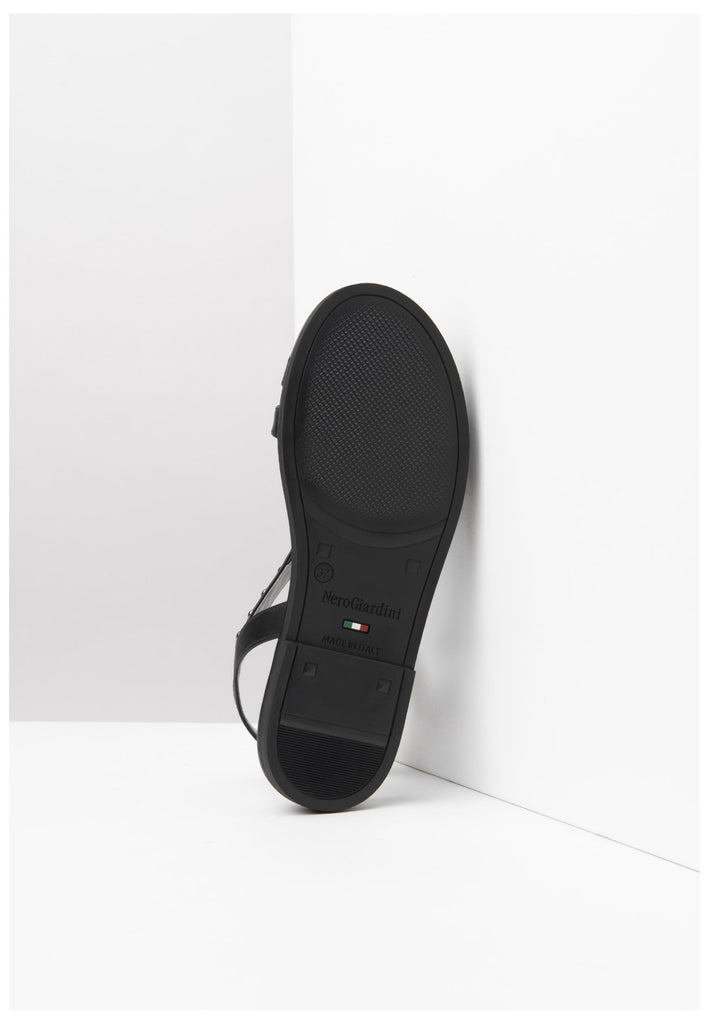 Nero Giardini Sandalen Leder Schwarz