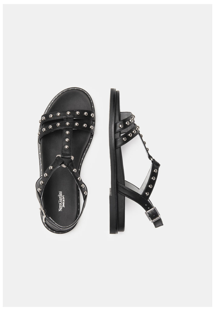 Nero Giardini Sandalen Leder Schwarz