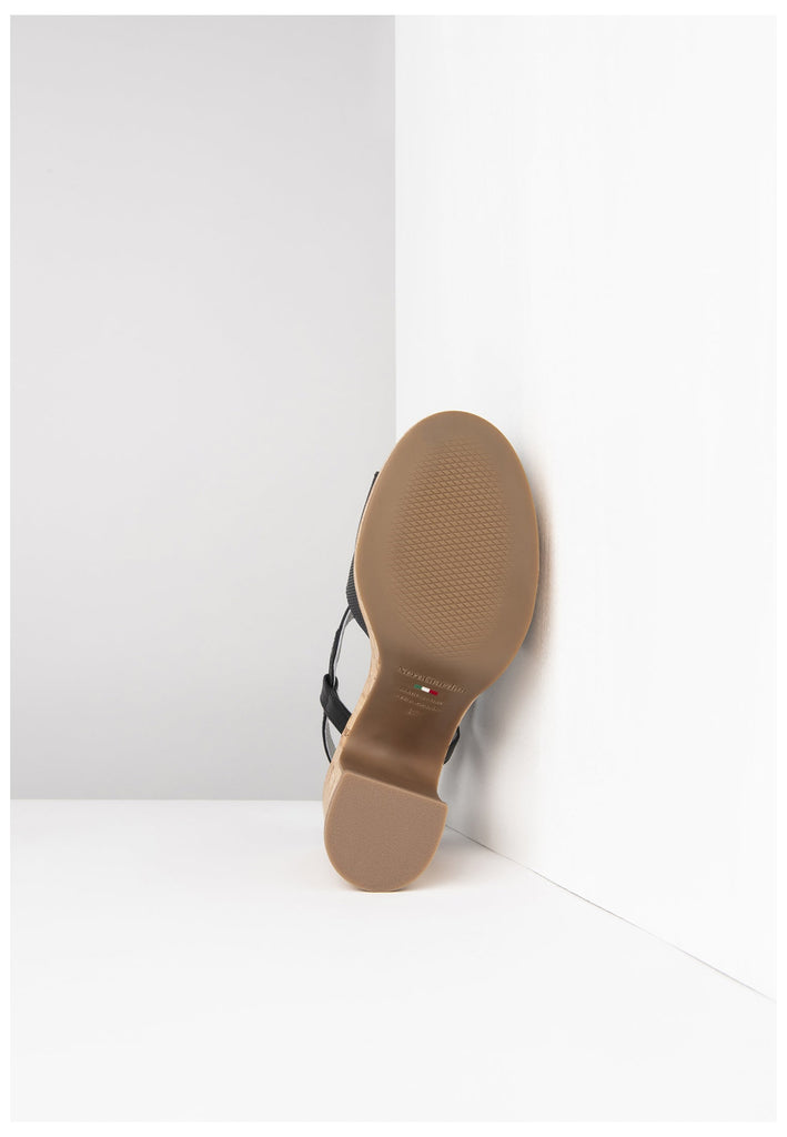 Nero Giardini Sandalen Leder Schwarz