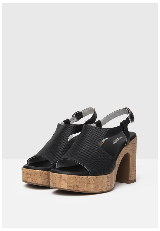 Nero Giardini Sandalen Leder Schwarz