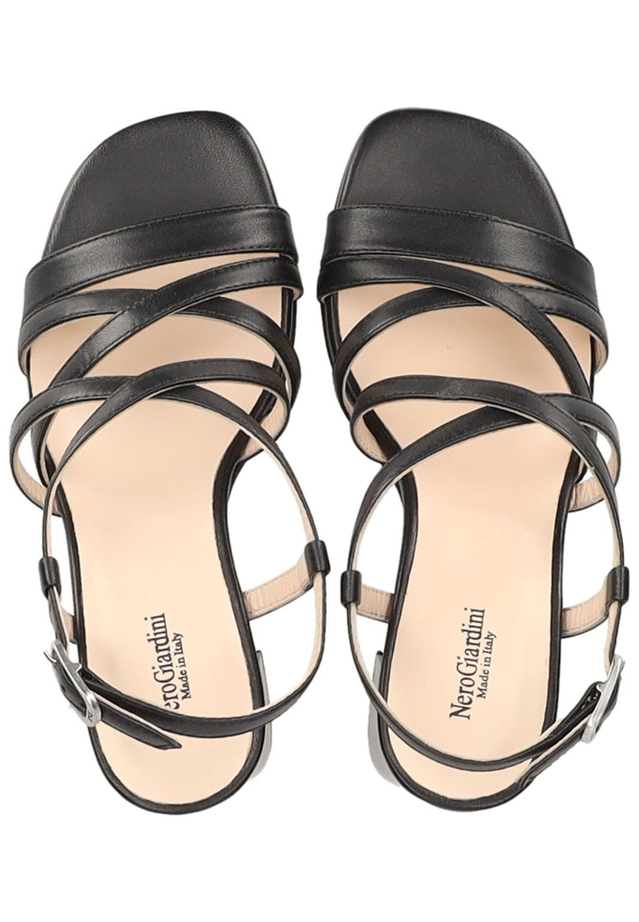 Nero Giardini Sandalen Leder Schwarz