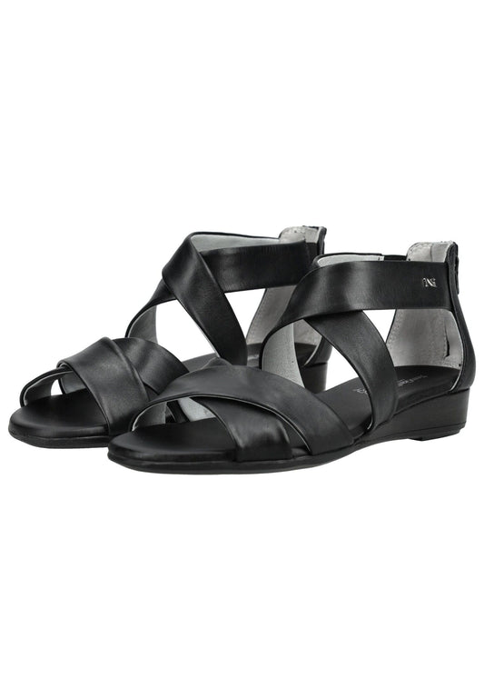 Nero Giardini Sandalen Leder Schwarz