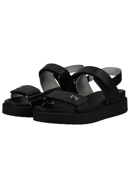 Nero Giardini Sandalen Leder Schwarz