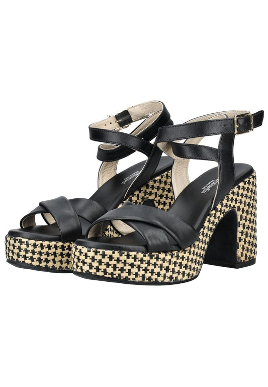 Nero Giardini Sandalen Leder Schwarz
