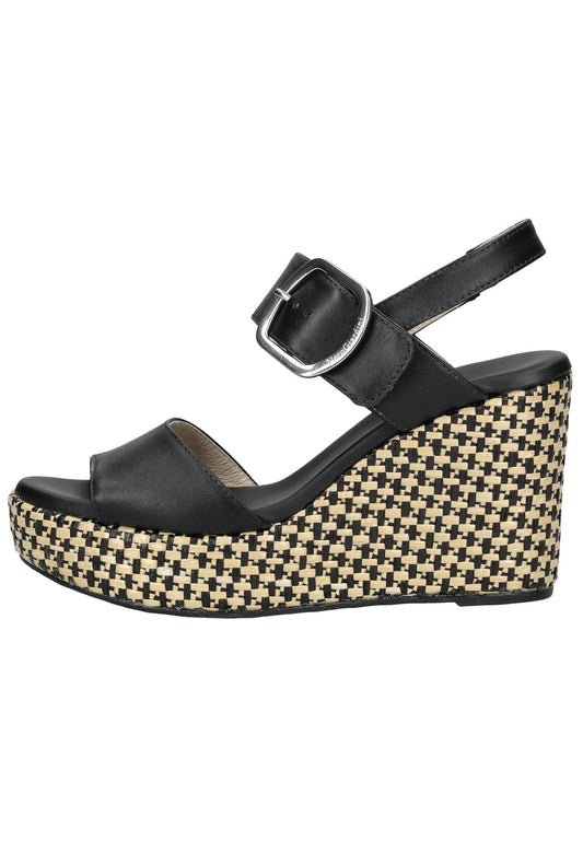 Nero Giardini Sandalen Leder Schwarz