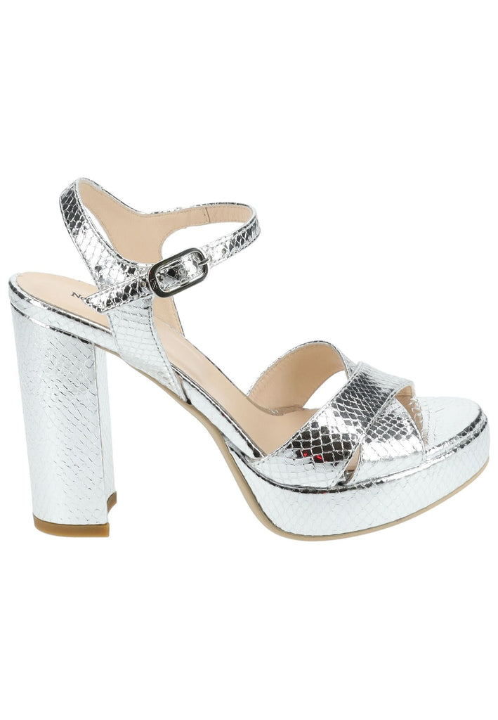 Nero Giardini Sandalen Leder Silber