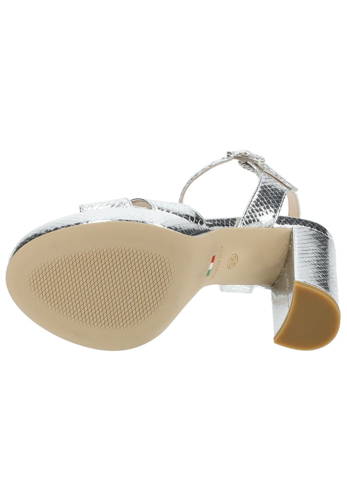 Nero Giardini Sandalen Leder Silber