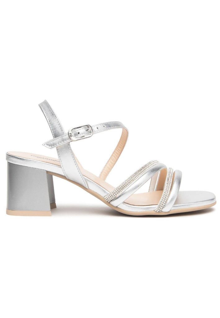 Nero Giardini Sandalen Leder Silber