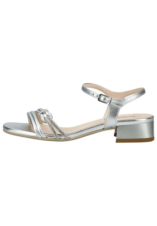 Nero Giardini Sandalen Leder Silber