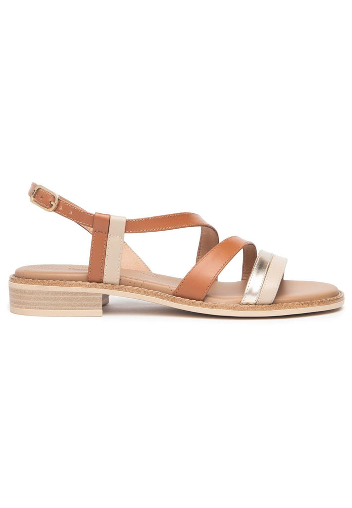 Nero Giardini Sandalen Leder/Textil Braun