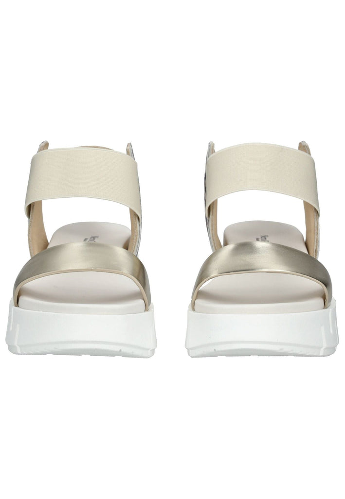 Nero Giardini Sandalen Leder/Textil Platin