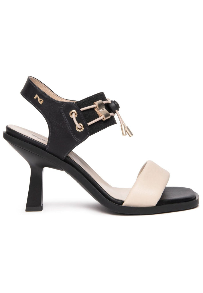 Nero Giardini Sandalen Leder/Textil Schwarz