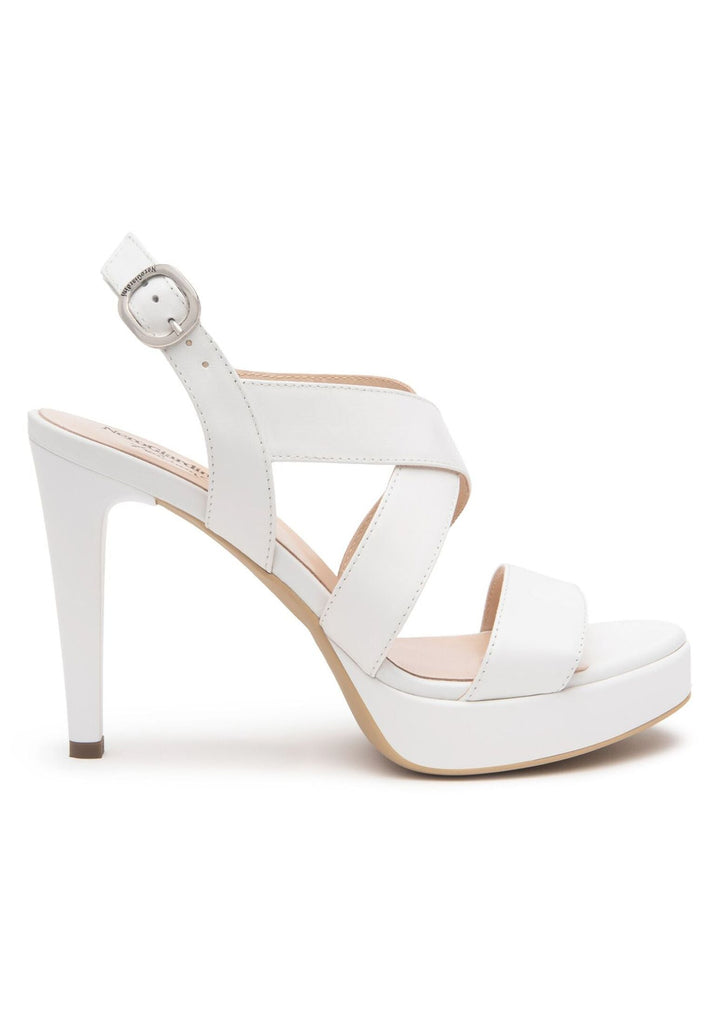 Nero Giardini Sandalen Leder Weiß