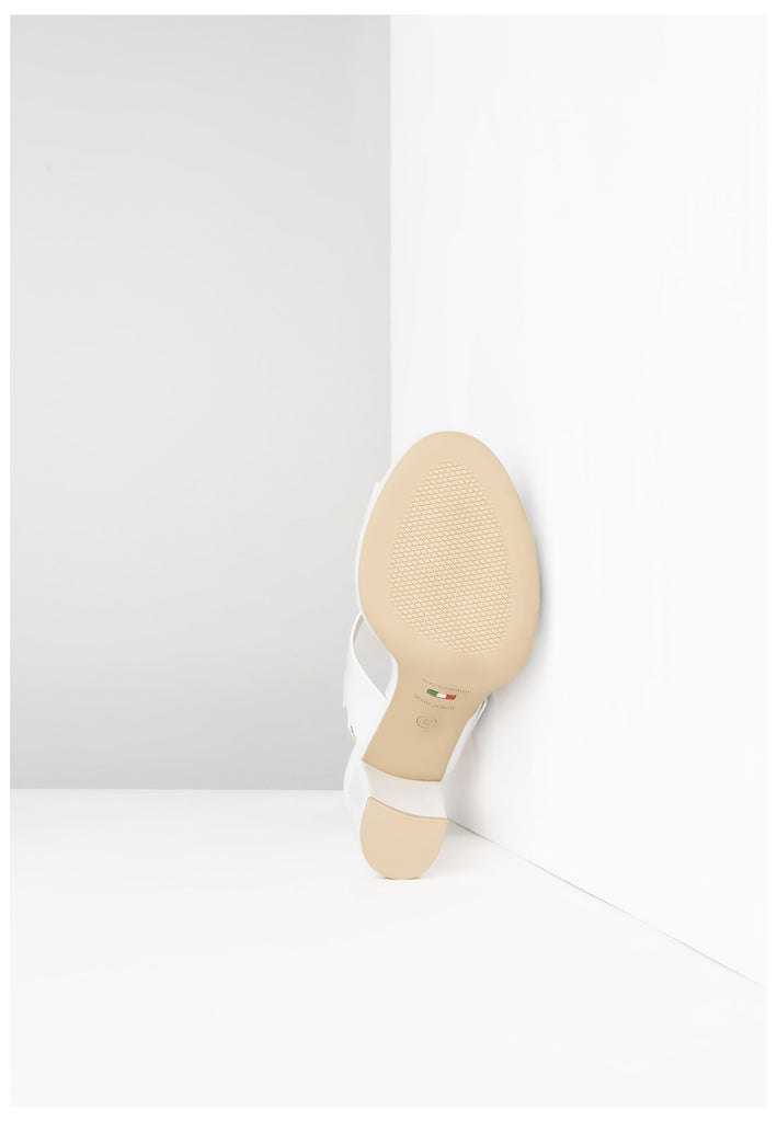 Nero Giardini Sandalen Leder Weiß