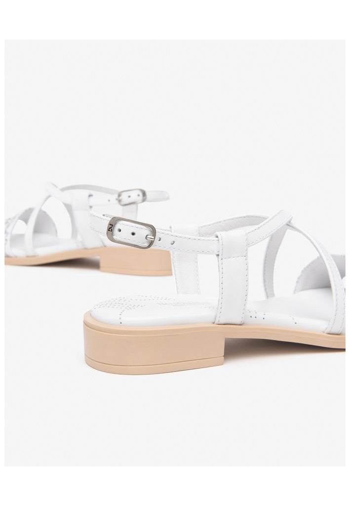 Nero Giardini Sandalen Leder Weiß