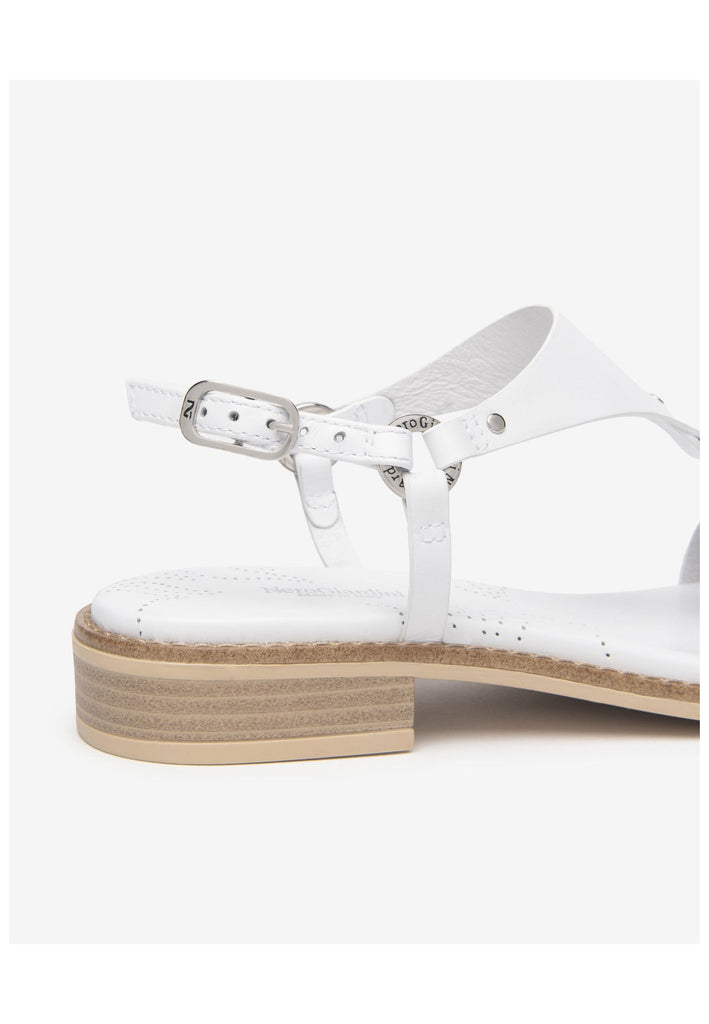 Nero Giardini Sandalen Leder Weiß