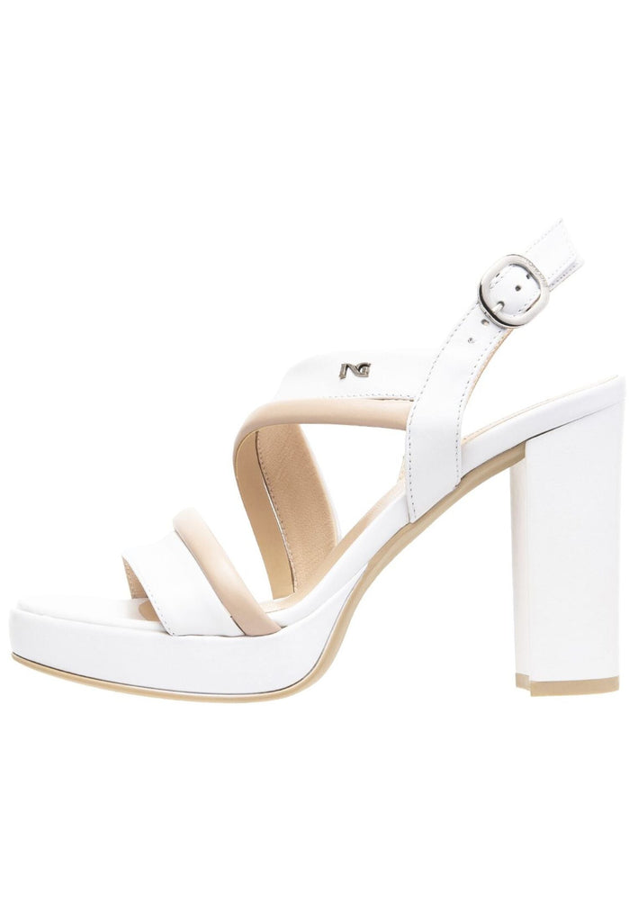Nero Giardini Sandalen Leder Weiß