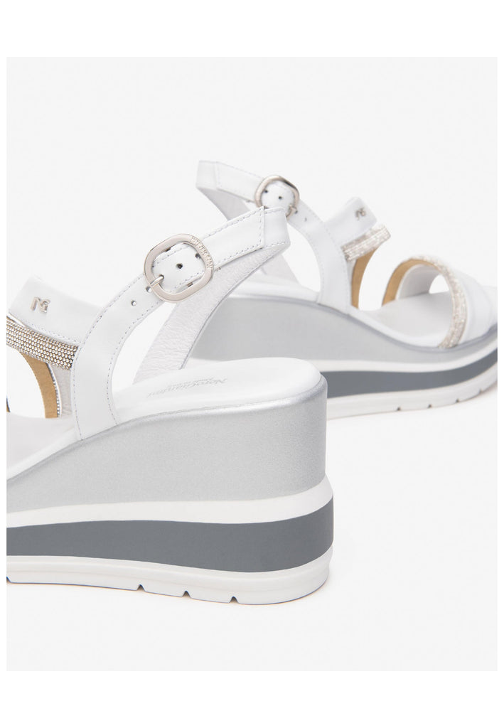 Nero Giardini Sandalen Leder Weiß