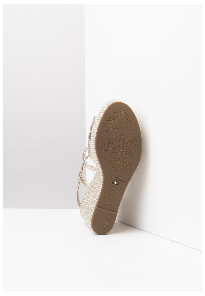 Nero Giardini Sandalen Leder Weiß