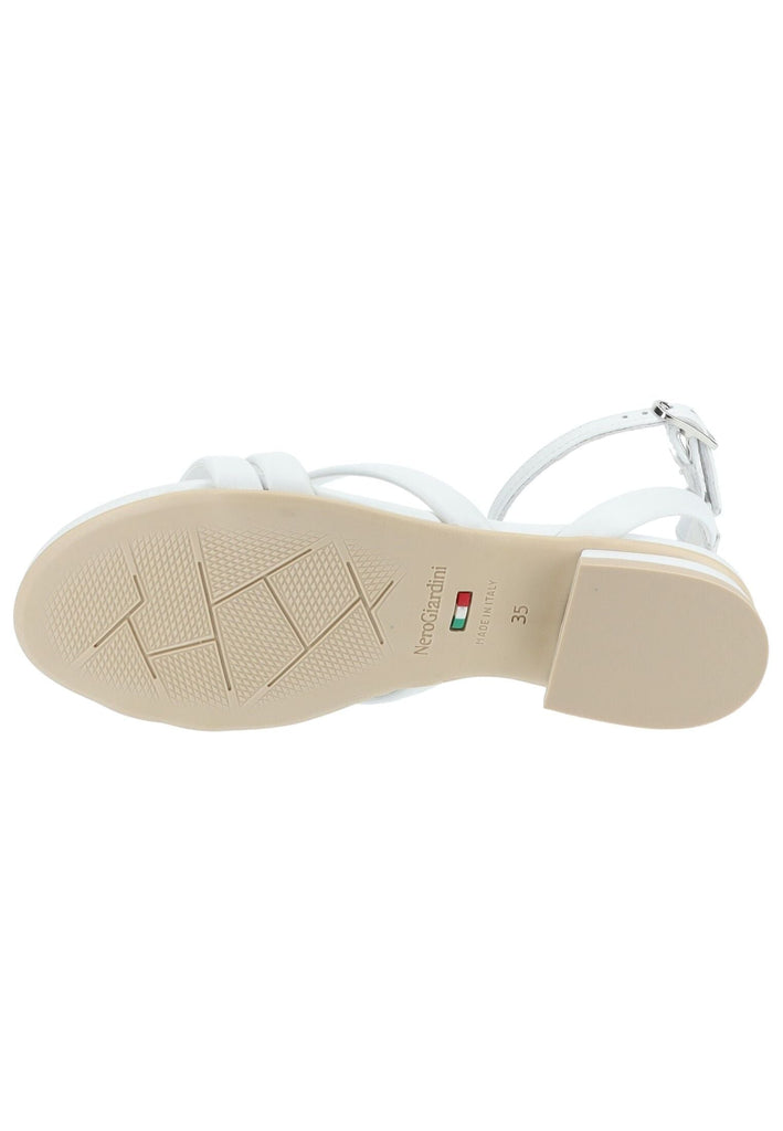Nero Giardini Sandalen Leder Weiß