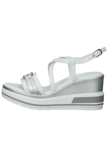 Nero Giardini Sandalen Leder Weiß