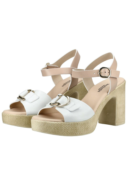 Nero Giardini Sandalen Leder Weiß