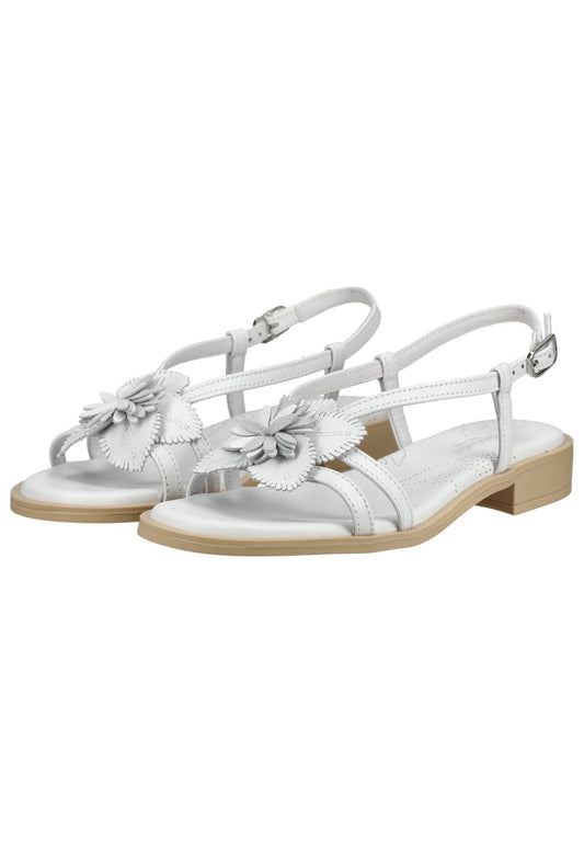 Nero Giardini Sandalen Leder Weiß