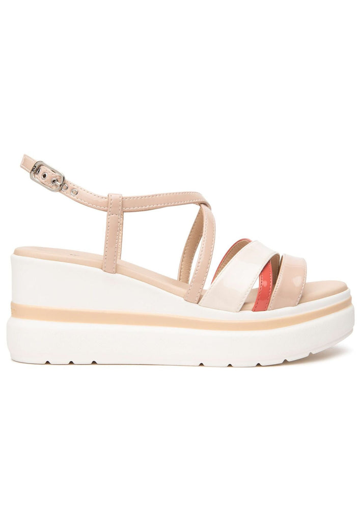 Nero Giardini Sandalen Lederimitat Beige