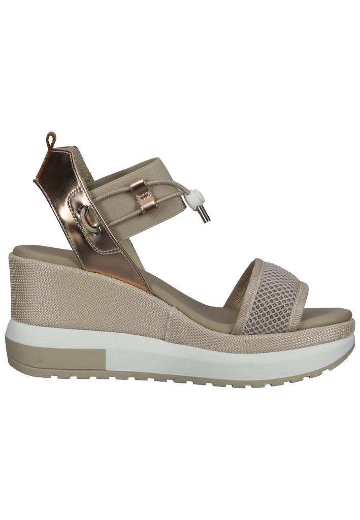 Nero Giardini Sandalen Lederimitat/Textil Bronze