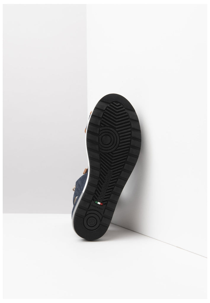 Nero Giardini Sandalen Lederimitat/Textil Jeans