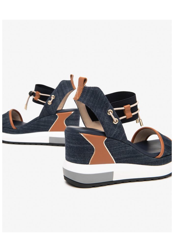 Nero Giardini Sandalen Lederimitat/Textil Jeans