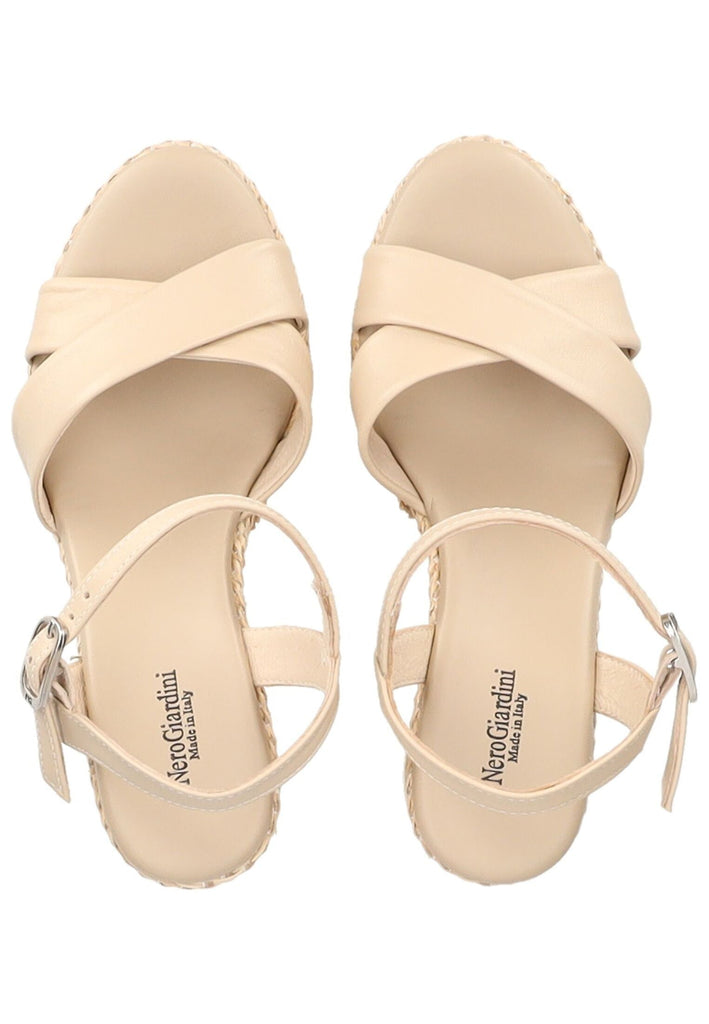Nero Giardini Sandalen Nappaleder Beige