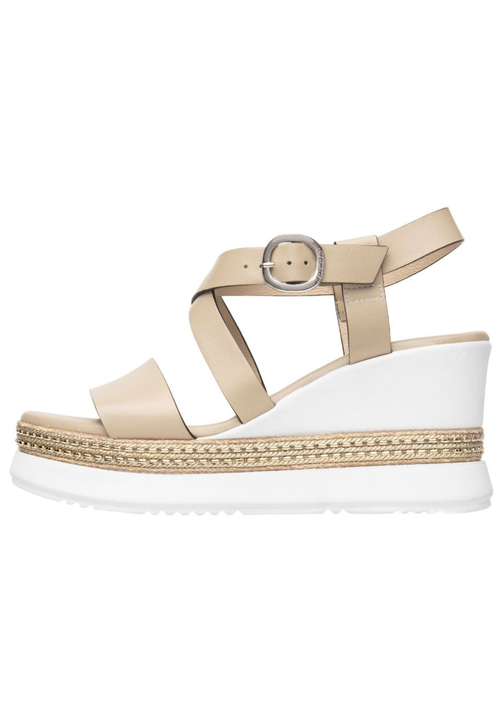 Sandalen Nero Giardini Sandalen Leder Beige