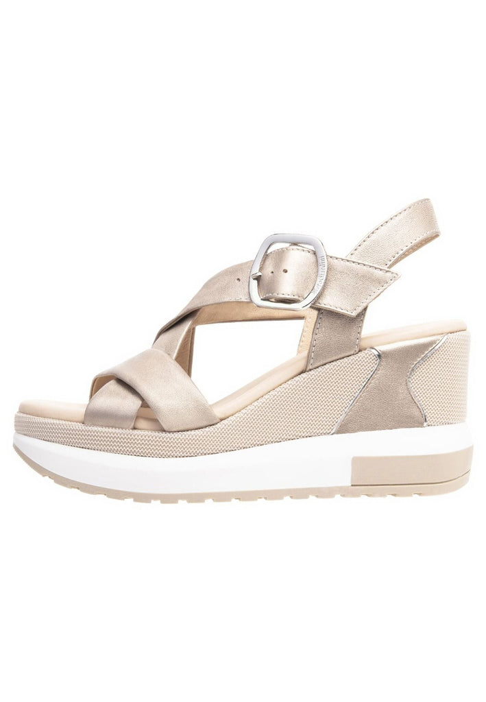 Sandalen Nero Giardini Sandalen Leder Beige