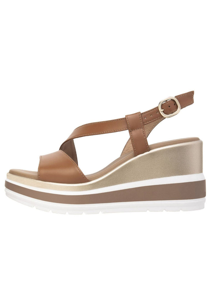 Sandalen Nero Giardini Sandalen Leder Cognac