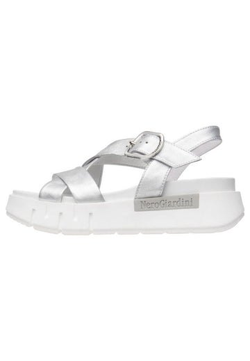 Sandalen Nero Giardini Sandalen Leder Silber