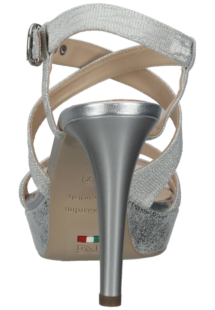 Nero Giardini Sandalen Textil Silber