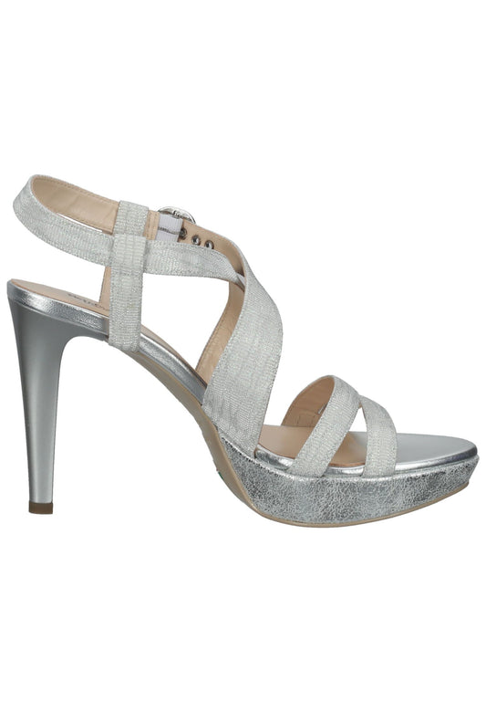 Nero Giardini Sandalen Textil Silber