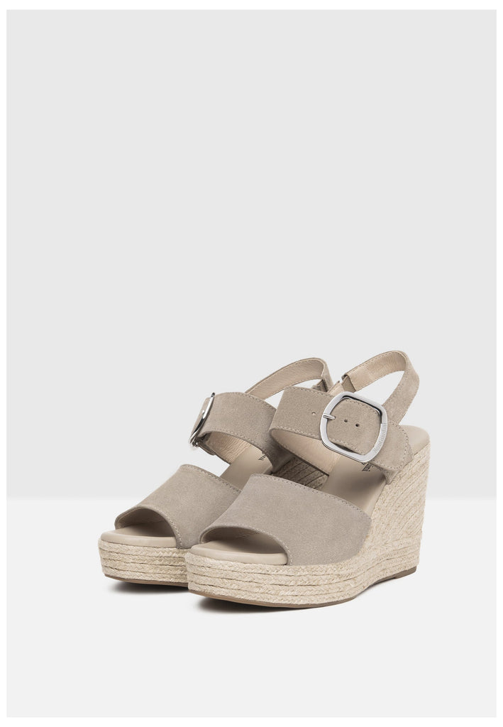 Nero Giardini Sandalen Veloursleder Grau