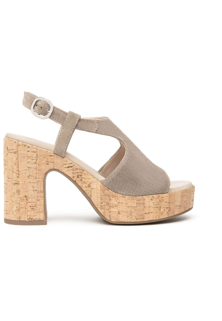 Nero Giardini Sandalen Veloursleder Grau