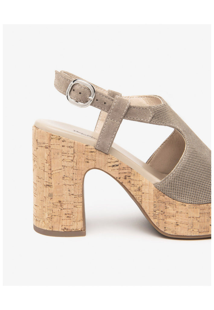 Nero Giardini Sandalen Veloursleder Grau