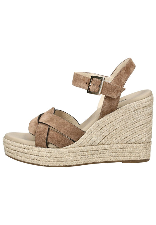 Nero Giardini Sandalen Veloursleder Mittelbraun