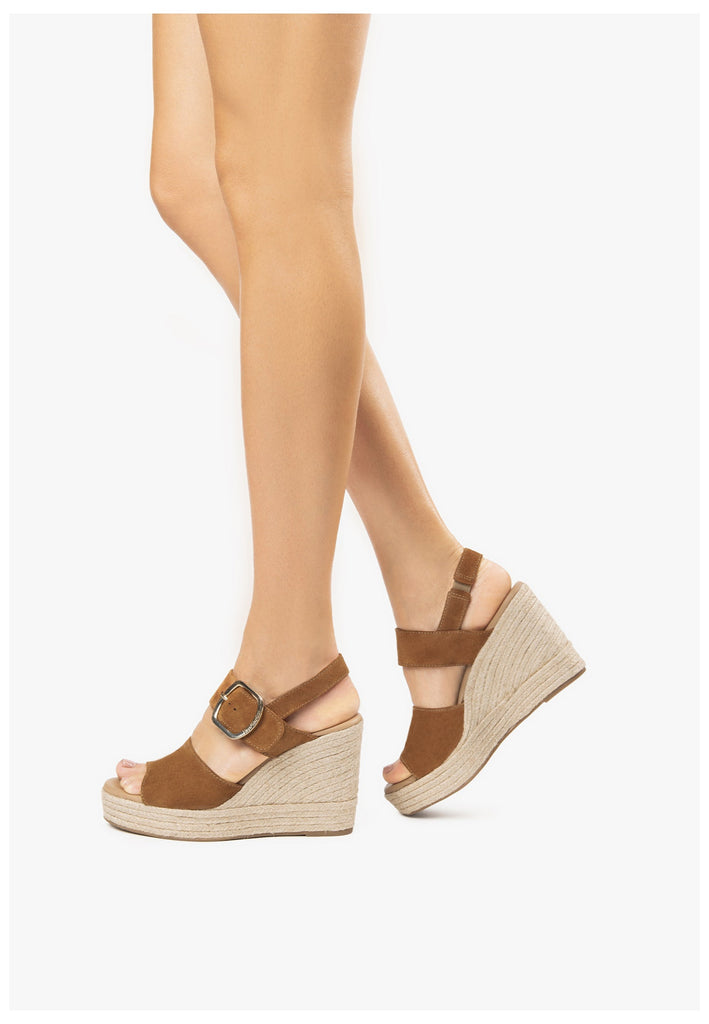 Nero Giardini Sandalen Veloursleder Tabacco