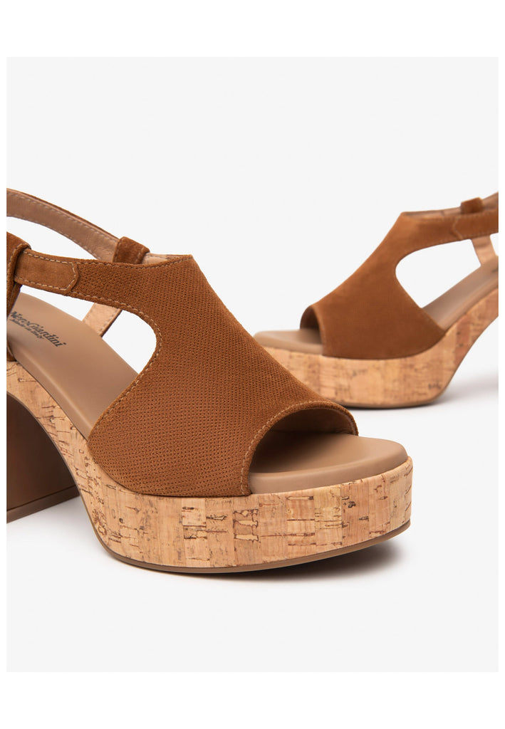 Nero Giardini Sandalen Veloursleder Tabacco