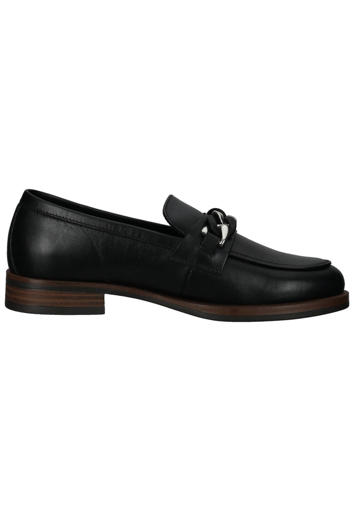 Nero Giardini Slipper Leder Schwarz