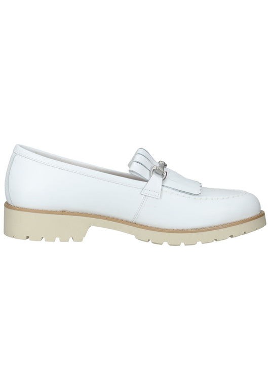 Nero Giardini Slipper Leder Weiß