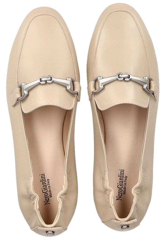 Nero Giardini Slipper Nappaleder Beige